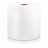 Hard Wound Roll Towel, 1-Ply, 8" x 800 ft, White, 6/Carton (46529)