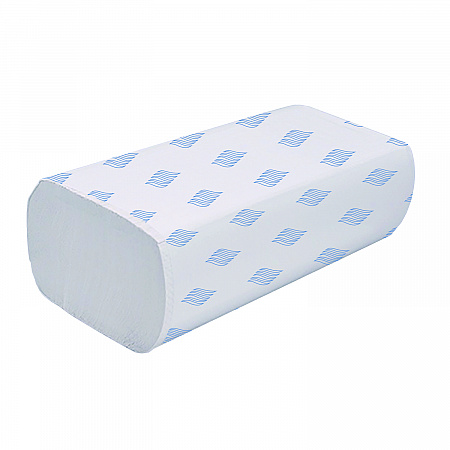 Multifold Towels, 1-Ply, 9.25 x 9.05, White, 250/Pack, 16 Packs/Carton (5301)