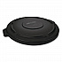 BRUTE Self-Draining Flat Top Lids for 32 gal Round BRUTE Containers, 22.25