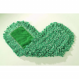 Microfiber Loop Dust Mop, 24" x 5", Green, 12/Carton (J853GRE)