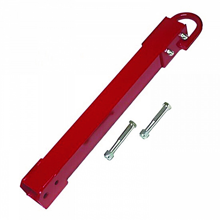 Hitch with Hardware for Towable/Trainable Tilt Trucks, Red (FG1316L4RED)