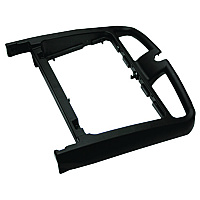Handle for Janitorial Cleaning Cart, Plastic, Black (9T73L5)