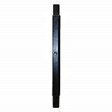 Left Side Upright Leg for Janitor Cart, Plastic, Black (6173M6)