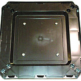 Base for 35 gal Landmark Series Container, 26 x 26 x 2, Sable (FG3975L2SBLE)
