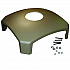 Dome Top with Hole for Landmark Series Waste Receptacle, 26