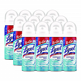 Disinfectant Spray To Go, Crisp Linen Scent, 1.5 oz Aerosol Spray, 12/Carton (99923CT)