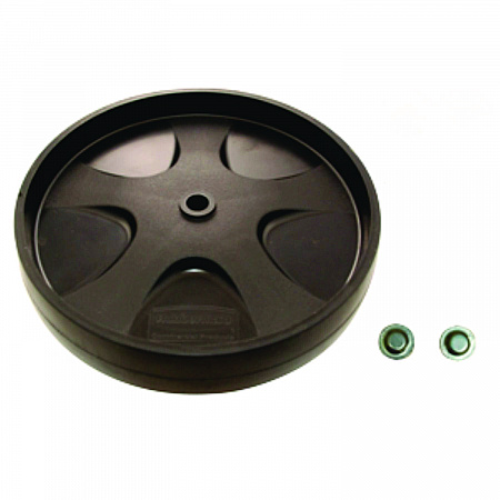 50-Gallon Rollout Wheels and Push Caps, Two 8