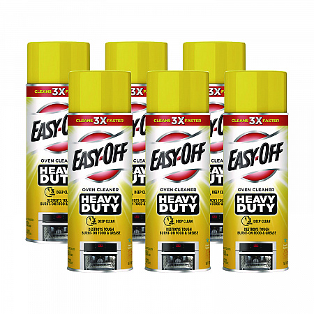 Heavy Duty Oven Cleaner, Fresh Scent, Foam, 14.5 oz Aerosol Spray, 6/Carton (87980)