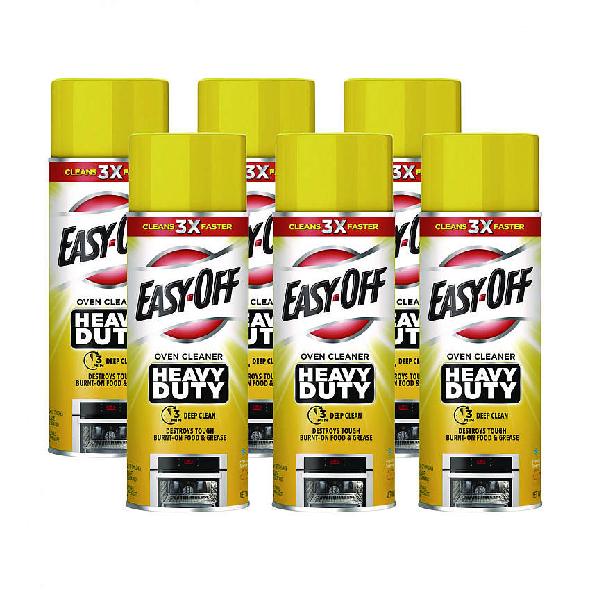 Heavy Duty Oven Cleaner, Fresh Scent, Foam, 14.5 oz Aerosol Spray, 6/Carton (87980)