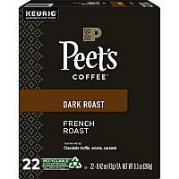 French Roast Coffee K-Cups, 22/Box (6545)