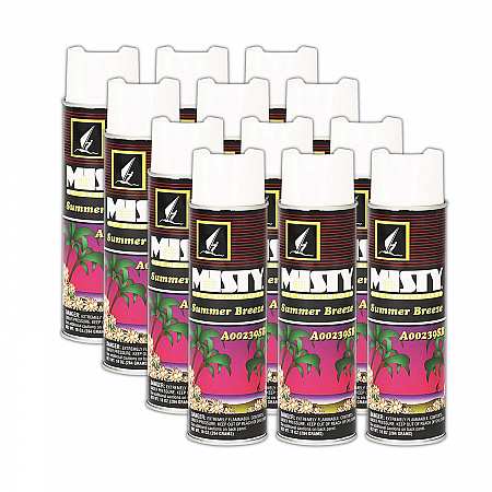 Handheld Air Deodorizer, Summer Breeze, 10 oz Aerosol Spray, 12/Carton (1001868)