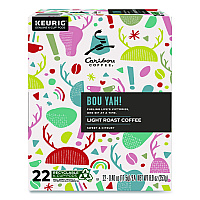 BOU YAH K-Cup Pods, Light Roast, 22/Box (6865)
