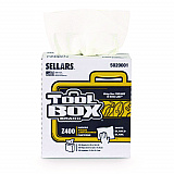 Z400 Interfold Pop-Up Wipers, 1-Ply, 8.5 x 16.5, White, 8/Carton (5020001)
