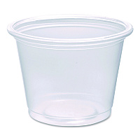 Conex Complements Portion/Medicine Cups, 5.5 oz, Plastic, Translucent, 125/Bag, 20 Bags/Carton (550PC)