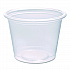Conex Complements Portion/Medicine Cups, 5.5 oz, Plastic, Translucent, 125/Bag, 20 Bags/Carton (550PC)