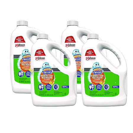 Disinfectant Restroom Cleaner, Citrus Scent, 1 gal Bottle, 4/Carton (335599)