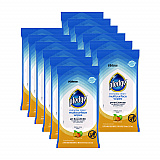 Multi-Surface Cleaner Wet Wipes, Cloth, 7 x 10, Fresh Citrus, White, 25/Pack, 12 Packs/Carton (336274)