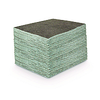 DuraSoak Universal Sorbents Medium Duty Pad, 0.26 gal, 15 x 19, 100/Carton (23200)