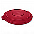 BRUTE Self-Draining Flat Top Lids for 32 gal Round BRUTE Containers, 22.25