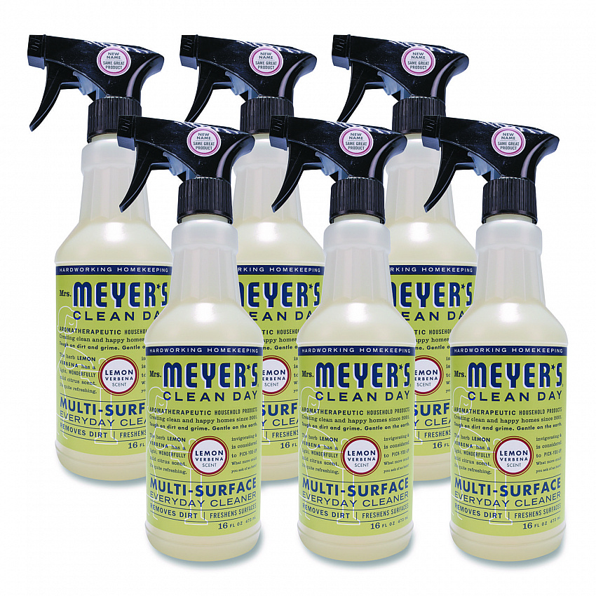 Multi Purpose Cleaner, Lemon Scent, 16 oz Spray Bottle, 6/Carton (393450)