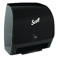 Slimroll Electronic Towel Dispenser, 12.35 x 7.25 x 11.8, Black (47196)