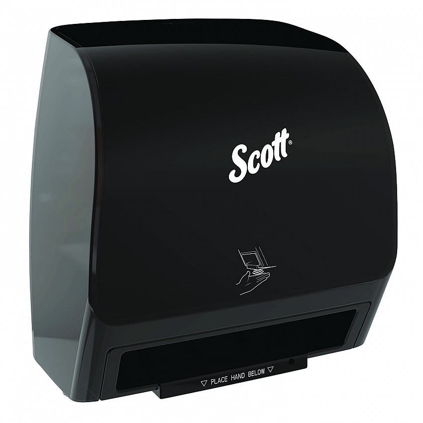Slimroll Electronic Towel Dispenser, 12.35 x 7.25 x 11.8, Black (47196)