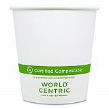 Paper Hot Cups, 10 oz, White, 1,000/Carton (CUPA10)