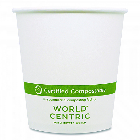Paper Hot Cups, 10 oz, White, 1,000/Carton (CUPA10)