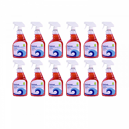 Natural Grease and Grime Cleaner, 32 oz Spray Bottle, 12/Carton (47612)