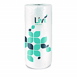 Kitchen Roll Towel, 2-Ply, 10.98 x, 9.98, White, 30 Rolls/Carton (41504)