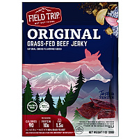 Beef Jerky, Original, 1 oz Bag, 12 Bags/Carton (FLD00503)