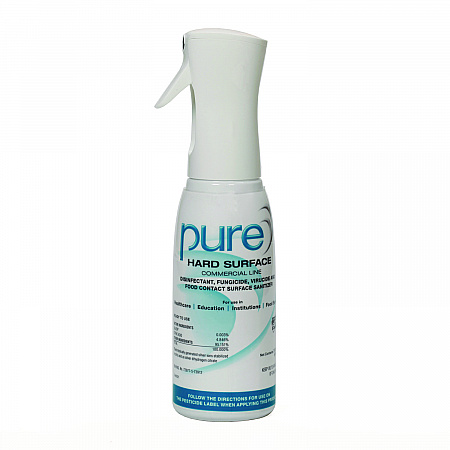 8125017186096, PURE Pre-Labeled Empty Spray Bottle, 20 oz, White, 6/Box (7186096)