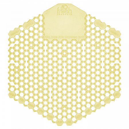 Wave 3D Urinal Deodorizer, Citrus Scent, Yellow, 10/Box (3WDS60CITBX)