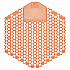 Wave 3D Urinal Deodorizer, Mango Scent, Orange Color, 10/Box (3WDS60MAN)