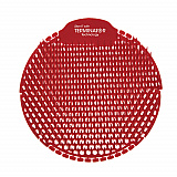 Slant7 with Terminator Urinal Screen, Forest Scent, Red, 30/Carton (S7TCT)