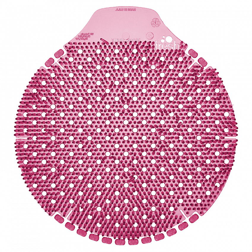 Tidal Wave, Urinal Screen, Apple Scent, Red, 0.42 oz, 6/Box (TWDSSA)
