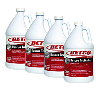 Rescue TruMatte Floor Finish, 1 gal Bottle, 4/Carton (16820400)