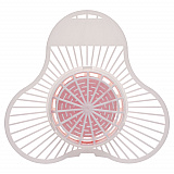 Para Urinal Screen w/Deodorizer Block, Cherry Scent, 4 oz, Dozen (12USPB)