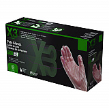 Polyethylene Food Safe Industrial Gloves, Powder-Free, Large, Clear, 500/Box (PGLOVEL500)