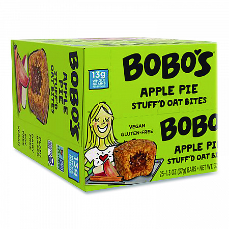 Stuff'd Oatmeal Bites, Apple Pie, 1.3 oz Individually Wrapped, 25/Box (00215)