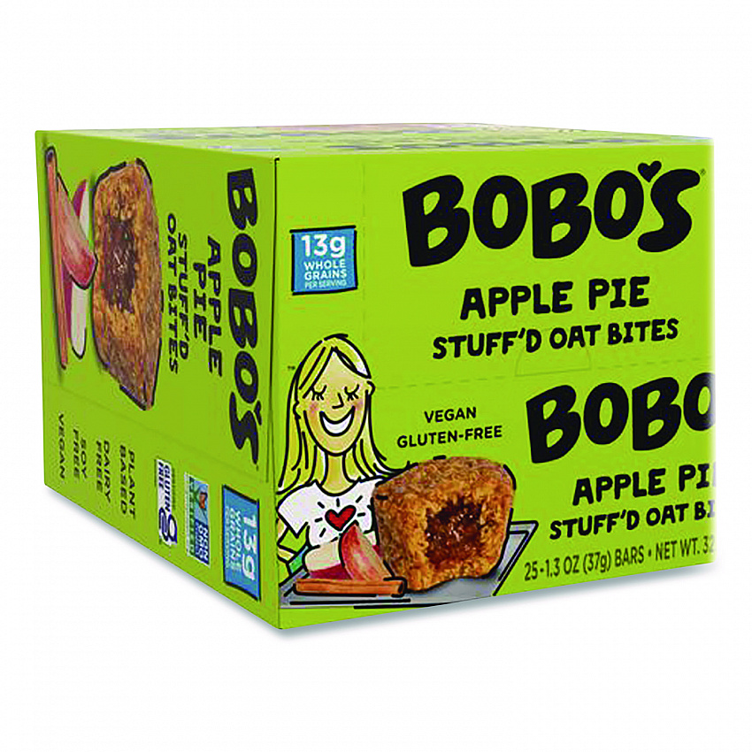 Stuff'd Oatmeal Bites, Apple Pie, 1.3 oz Individually Wrapped, 25/Box (00215)