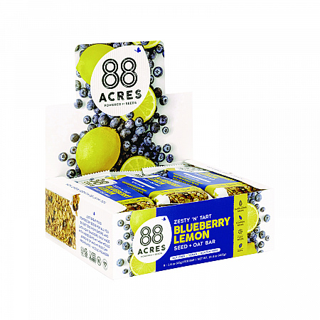 Warm 'N Chewey Gluten-Free Blueberry/Lemon Seed and Oat Bar, 1.6 oz Bar, 9/Box (ACY00592)