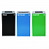 29 Gallon Trash/Recycling Cans, Steel, Blue Recycling Can/Mixed Lid, Green Compost Can and Black Trash Can with Square Lids (4450BLKKIT18)
