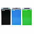 29 Gallon Trash/Recycling Cans, Steel, Blue Mixed Recycling Can w/Mixed Lid, Green Compost and Black Trash Cans w/Square Lids (4450BLKKIT19)