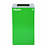 29 Gallon Trash/Recycling Cans, Steel, Green Trash Can with Square Lid (4450KITGRNST)