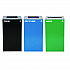 29 Gallon Trash/Recycling Cans, Steel, Blue Recycling and Black Trash Cans w/Square Lid, Green Mixed Recycling Can Mixed Lid (4450BLKKIT22)