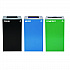 29 Gallon Trash/Recycling Cans, Steel, Blue Mixed Recycling and Black Trash Cans w/Square Lids, Green Compost Can w/Mixed Lid (4450BLKKIT24)