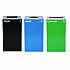 29 Gallon Trash/Recycling Cans, Steel, Blue Mixed Recycling w/Circle Lid, Green Compost w/Mixed Lid, Black Trash w/Square Lid (4450BLKKIT37)