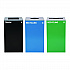 29 Gallon Trash/Recycling Cans, Steel, Blue Recycling Can w/Circle Lid, Green Recycling w/Mixed Lid, Black Trash w/Square Lid (4450BLKKIT39)