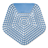 Anti-Splash Urinal Screen, Clean Cotton Scent, Blue, 0.11 oz, 10/Box (1004)